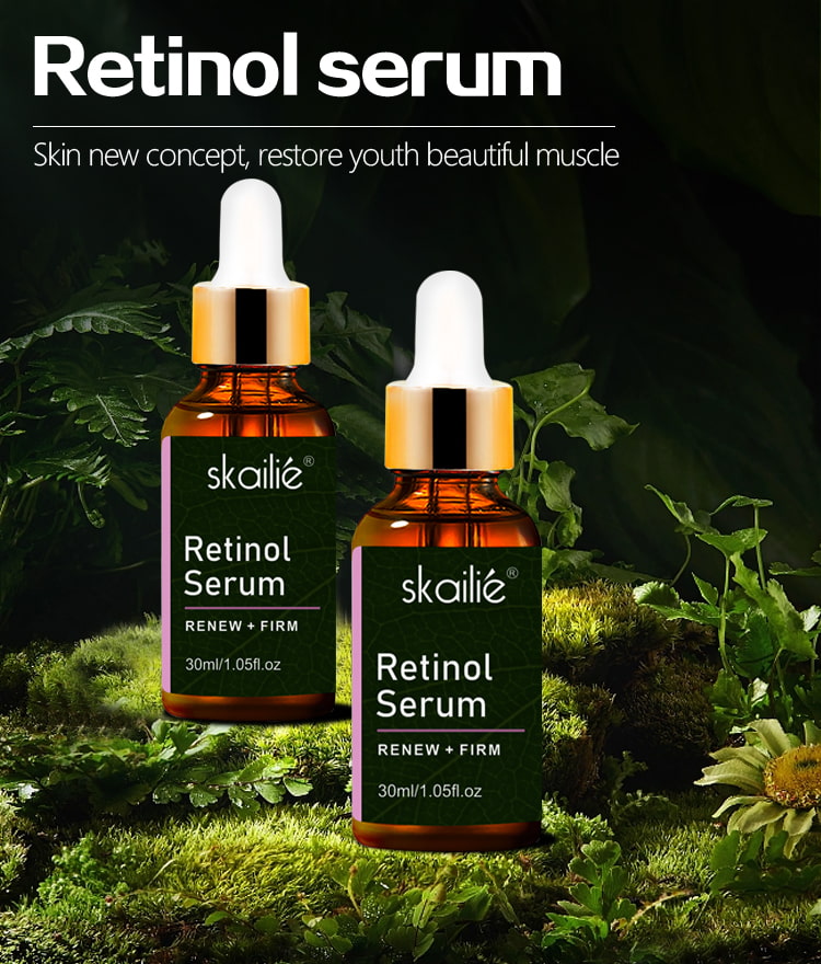 Sérum facial con retinol