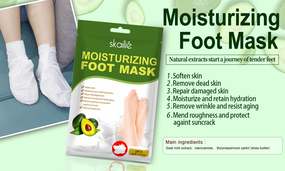 ¿Puedes dejarte una mascarilla para los pies demasiado tiempo?